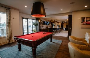 Luxe 88 Billiards Table and Bar